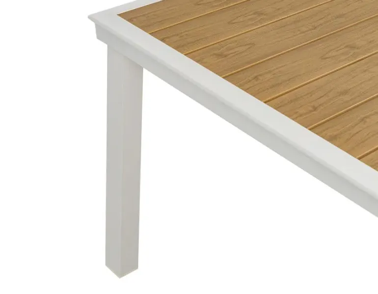 DaneLine Adam Nonwood Havemøbelsæt 102x216 cm - Hvid