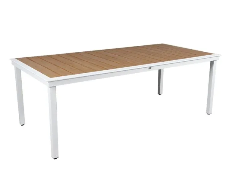 DaneLine Adam Nonwood Havemøbelsæt 102x216 cm - Hvid