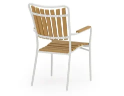 DaneLine Adam Nonwood Havemøbelsæt 102x216 cm - Hvid