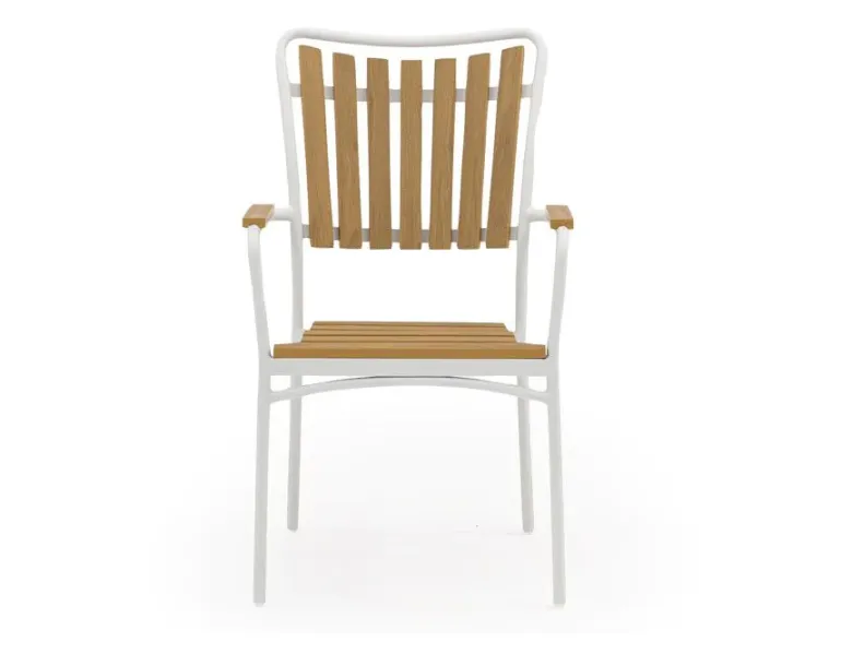 DaneLine Adam Nonwood Havemøbelsæt 102x216 cm - Hvid