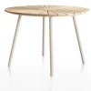 DaneLine Eva Havebord Ø110 cm - Kerneteak / Latte