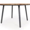 DaneLine Eva Havebord Ø130 cm - Kerneteak / Grå