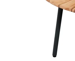 DaneLine Eva Havebord Ø110 cm - Kerneteak / Grå