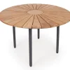 DaneLine Eva Havemøbelsæt Teak - Ø110 cm - Grå