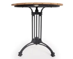 DaneLine Eva Teak Cafésæt - Ø70 cm - Grå