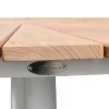 DaneLine Eva Teak Havemøbelsæt - Ø130 cm - Hvid