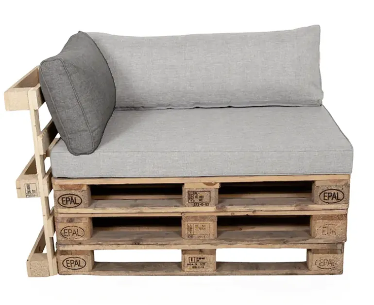 Elise Halvpalle Ryghynde 60 cm EASY DRY - Grå