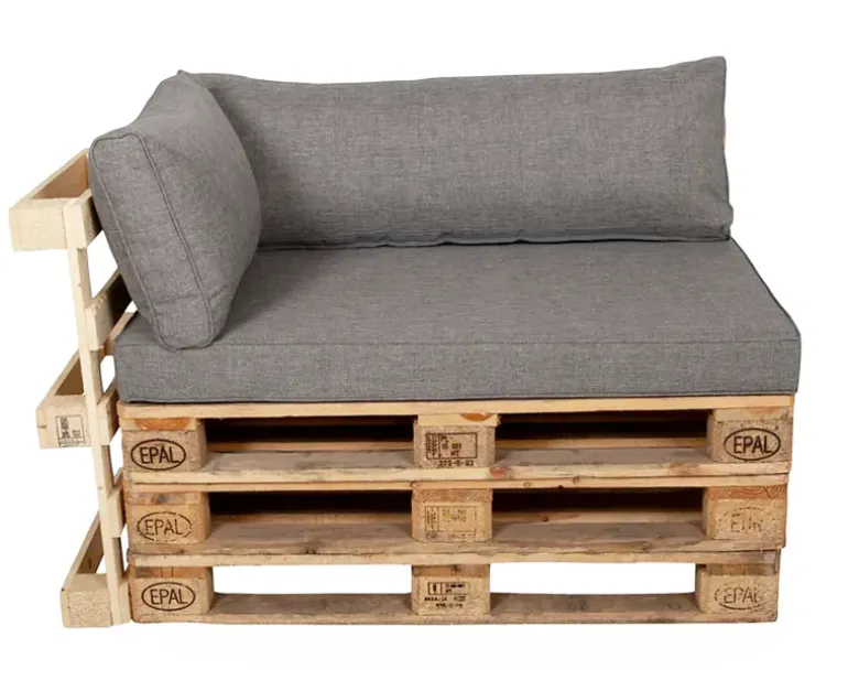 Elise Halvpalle Ryghynde 60 cm EASY DRY - Grå