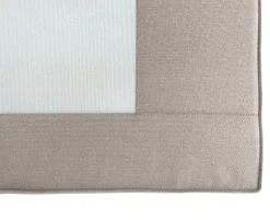 Elise Halvpalle Sædehynde 60 cm EASY DRY - Lys Sand/Grå Struktur