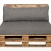 Elise Pallehynde Ryg 120 cm EASY DRY - Grå