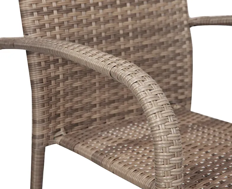 Gine Luksus Stabelstol 2-line flet - Dusty