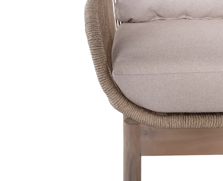 Helena Dining Loungestol - Lys Sand