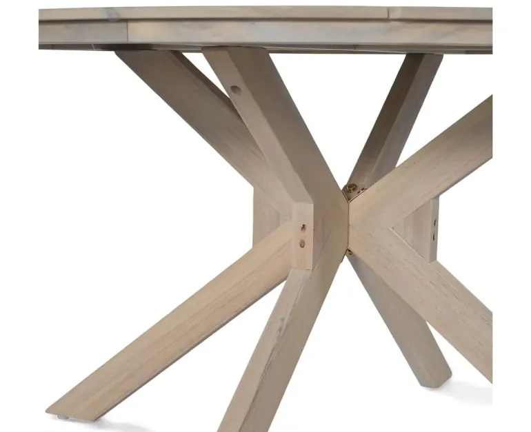 Helena Dining Spisebord Ø120 - Akacietræ