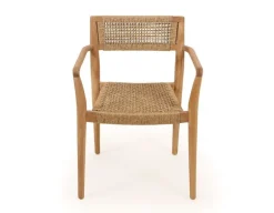 Hercules Manja Havemøbelsæt m/4 stole - 100x200 - Kerneteak
