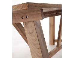 Hercules Pala Havemøbelsæt m/ 4 stole - 100x200 - Kerneteak