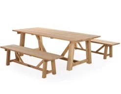 Hercules Plankebænk 180 cm - Kerneteak