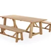 Hercules Plankebænk 240 cm - Kerneteak