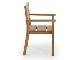 Hercules Stabelstol m/armlæn - Kerne Teak