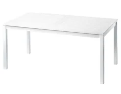 Hornbæk havebord 90x165 - Hvid