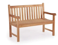 Hvide Sande bænk Kerneteak 120cm