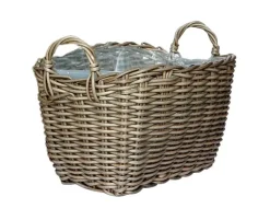 Ilse Plantekurv lille 52x32x30/37 - Naturrattan