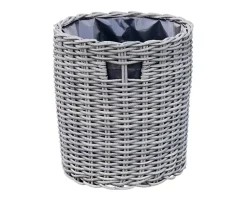 Ilse Rund Plantekurv Lille 40x43 cm - Naturrattan