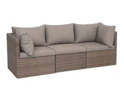 Isla 3-personers modulsofa inkl. EASY DRY hynder - Dusty