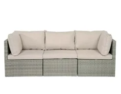 Isla 3-personers modulsofa inkl. EASY DRY hynder - Lys Grå