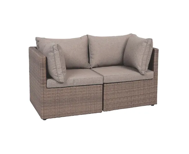 Isla 2-personers modulsofa inkl. EASY DRY hynder - Dusty