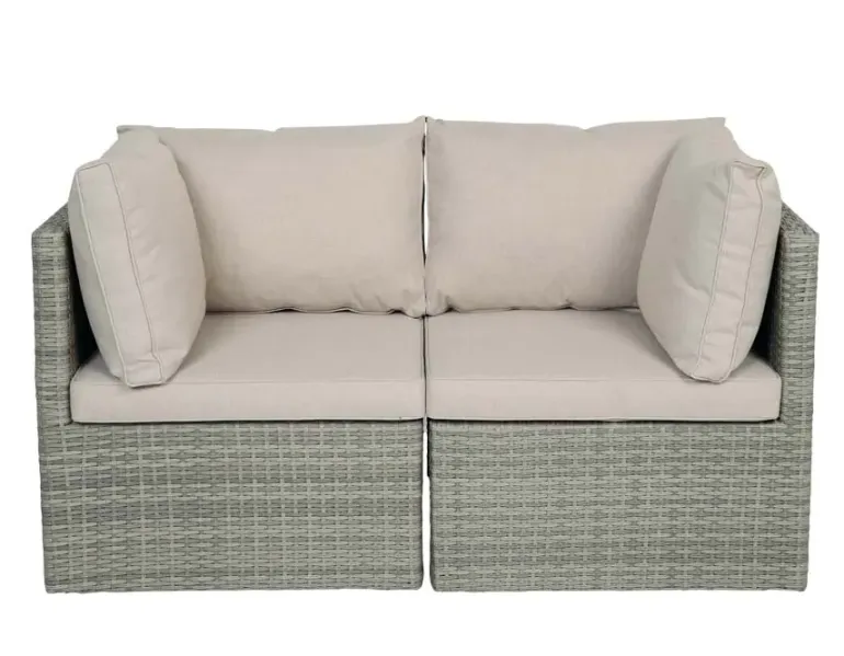 Isla 2-personers modulsofa inkl. EASY DRY hynder - Lys Grå