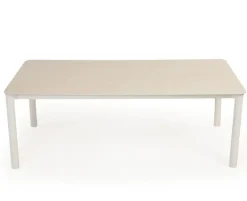 Karen Andrea Havemøbelsæt med 6 stole 99,50x210 cm - Gråhvid