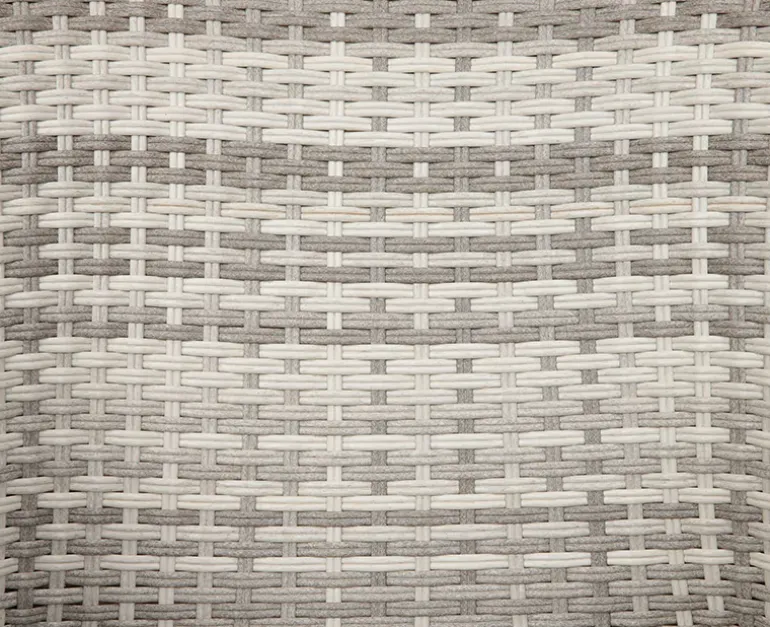 Karen Andrea Havemøbelsæt med 6 stole 99,50x210 cm - Gråhvid