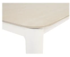 Karen Andrea Havemøbelsæt med 6 stole 99,50x210 cm - Gråhvid