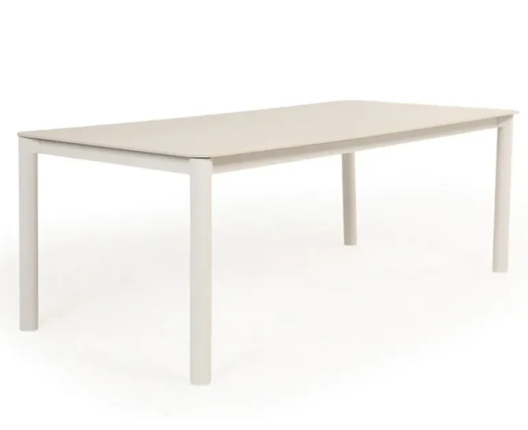 Karen Havebord 99,5 x 210 cm - Gråhvid