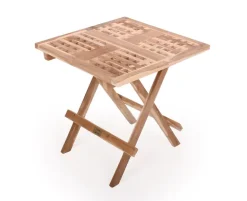 Klapbord 50x50 - Classic Teak