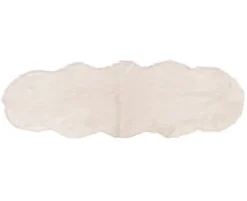 Lammeskind Imiteret 60x180 cm - Natur