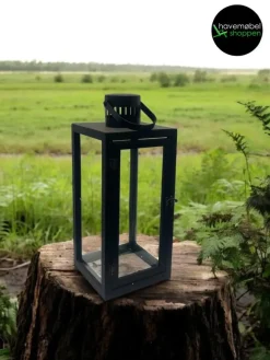 Lanterne 18x18x44 cm