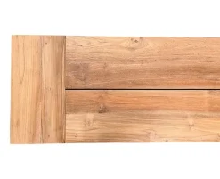 Lincoln Bænk X-ben Recycled 220 cm - Teak