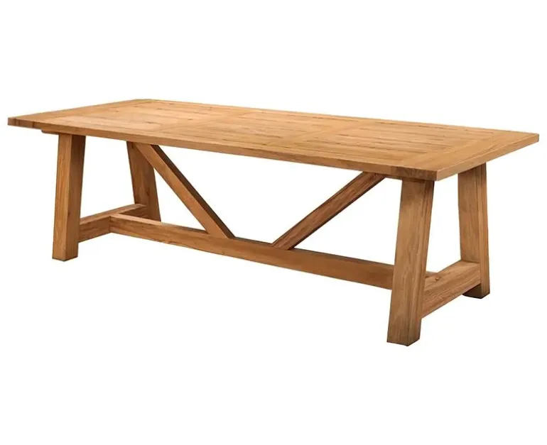 Lincoln Bord Recycled 200x100 cm - Teak