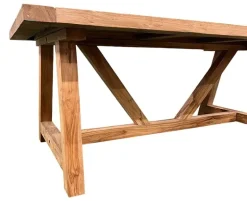 Lincoln Bord Recycled 200x100 cm - Teak