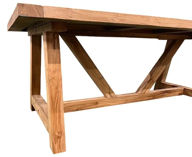 Lincoln Bord Recycled 200x100 cm - Teak