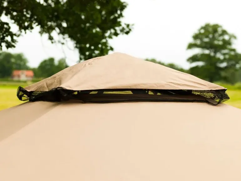 Luxus Pavillon 3x4 meter - Hvid