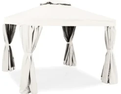 Luxus Pavillon 3x3 meter - Hvid