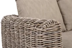 Macao 3-personers havesofa - Naturrattan