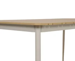 Malmø Andrea Havemøbelsæt m/4 stole - 100x160 cm - Gråhvid