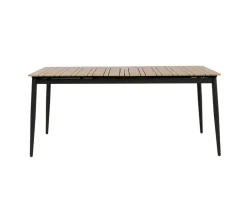 Malmø Andrea Havemøbelsæt til 4 personer - 100x180/235 cm - Mørkegrå