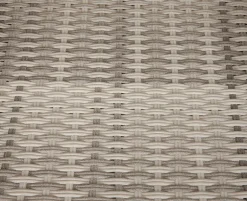 Malmø Geneve Havemøbelsæt med 4 stole - 100x160 cm - Gråhvid