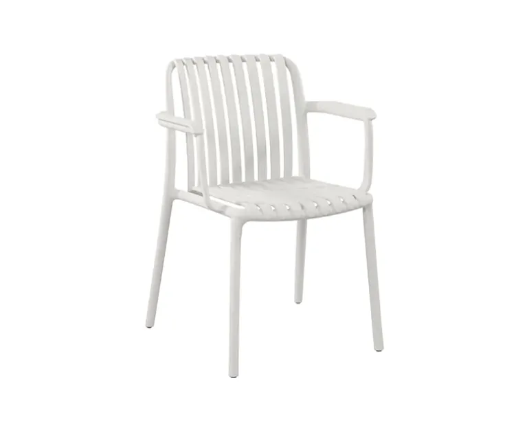 Malmø Sonja Havemøbelsæt til 4 personer - 100x180/235 cm - Gråhvid