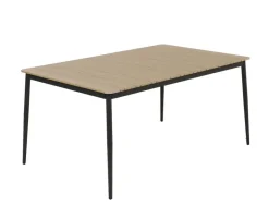 Malmø Sonja Havemøbelsæt til 4 personer - 100x160 cm - Mørkegrå
