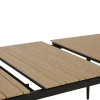 Malmø Udtræksbord 100x180/235 cm - Nonwood/Mørkegrå